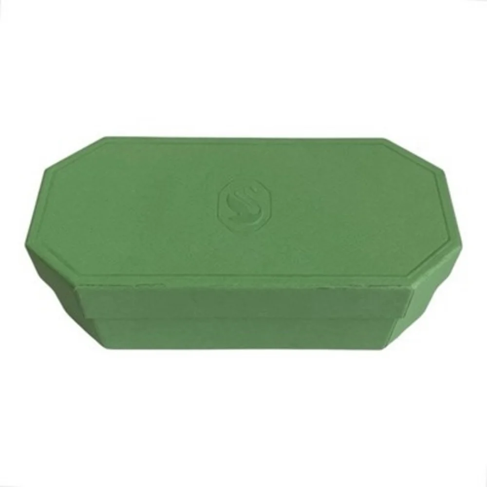 Authentic Swarovski Emerald Green Octagonal Sunglasses Case Box Certificate EXC